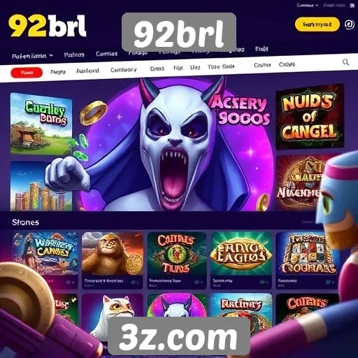 Como o 92brl se destaca entre os sites de jogos